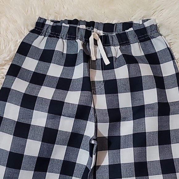Joe Fresh, Black and White Checkered, Kids, Pajama Pants, Boy's, Size 6/7 - Picture 7 of 7